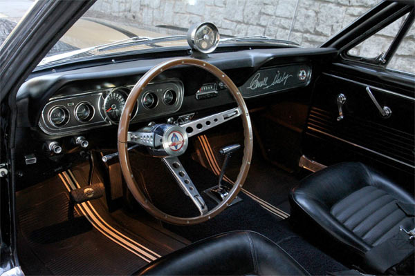 L’intérieur de la Shelby GT350H