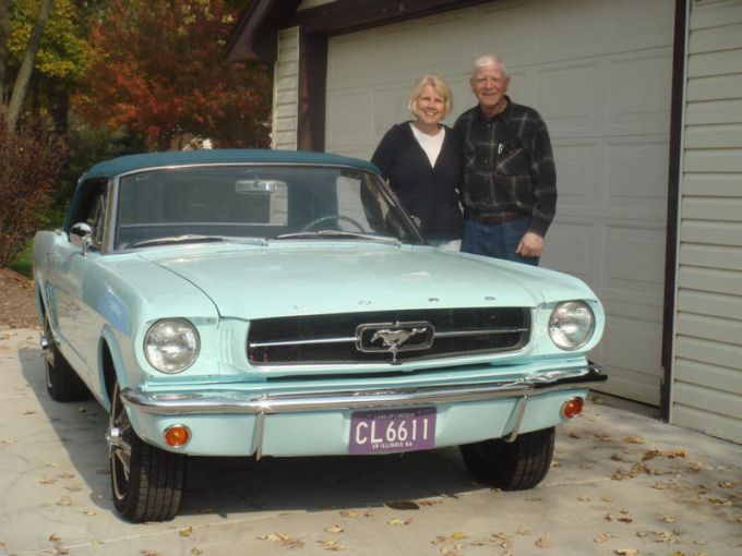 Finalement, le couple est fier d'avoir réalisé la restauration de leur Mustang 65.