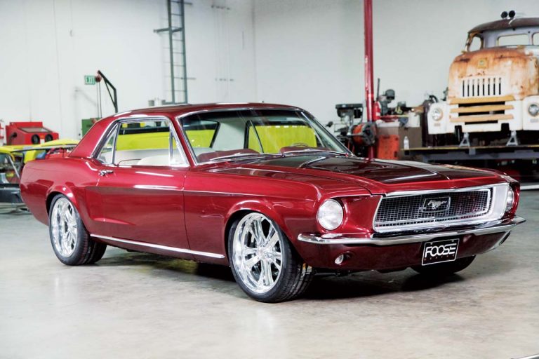 La Mustang 1968 d'Amber Heard "overhauled"