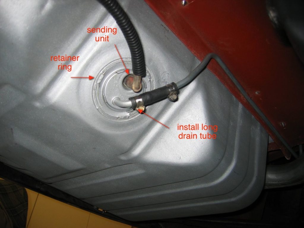 Sonde de réservoir d’essence