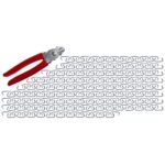 3. 250 crochets (en prévoir 250 de plus)