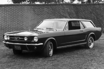 La Mustang Wagon vue de profil avant